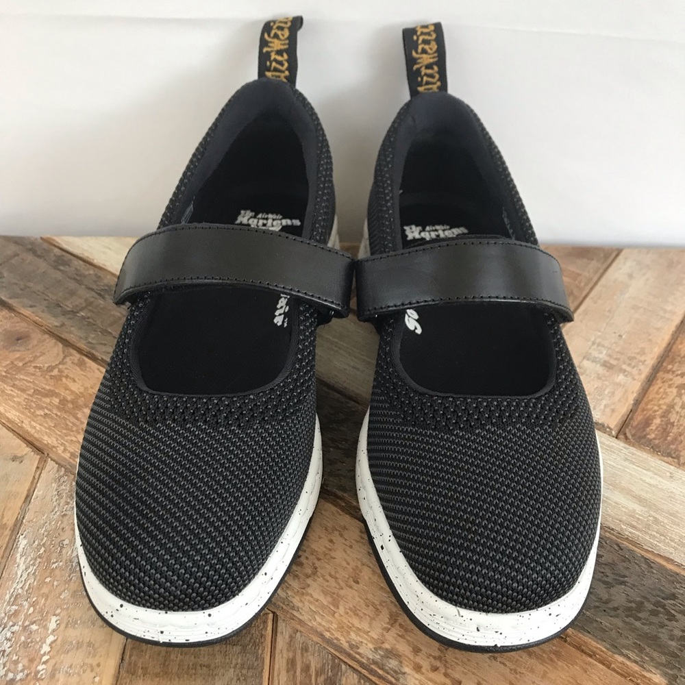 Dr. Martens Black Askin Knit Mary Jane Soft Wair